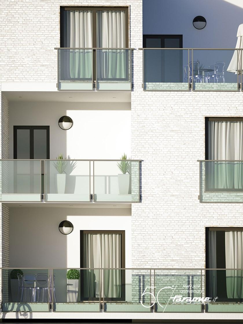 FARAONE Алюминиевый парапет со стеклянными панелями Olimpia sun-id-1426502 - Вид №1