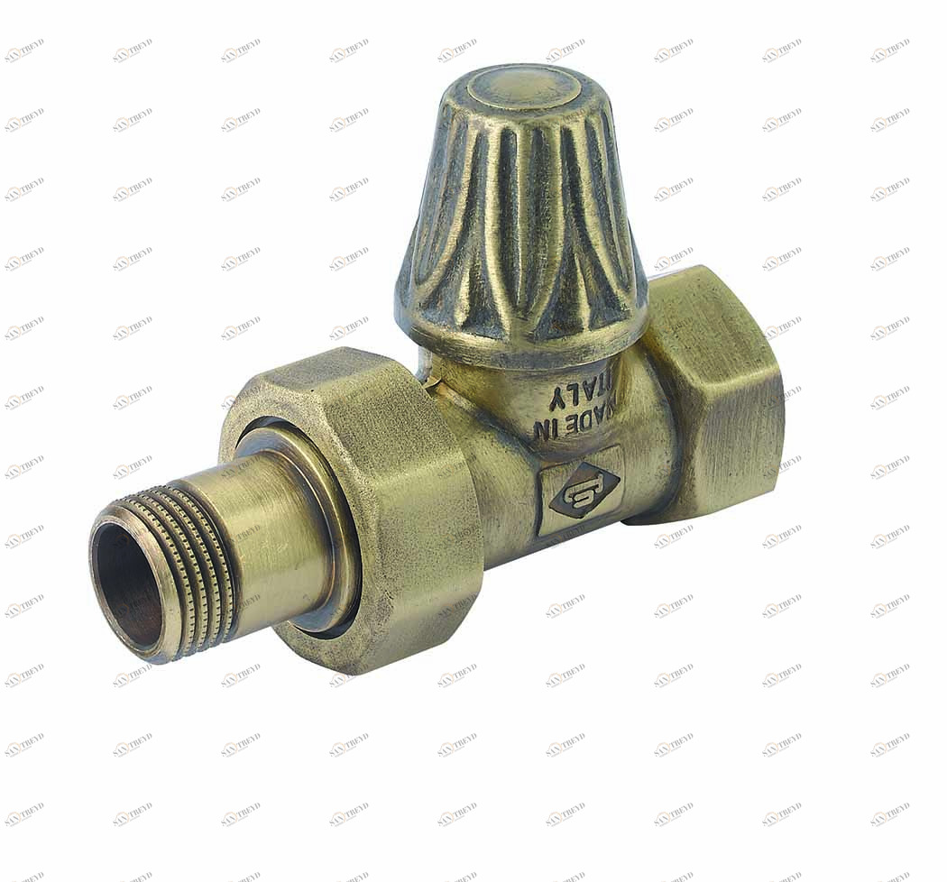 Carlo Poletti V67820MA Клапан прямой, с подключением для стальной трубы 