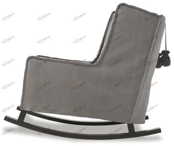 BAXTER Кресло-качалка из кожи Housse sun-id-1504292