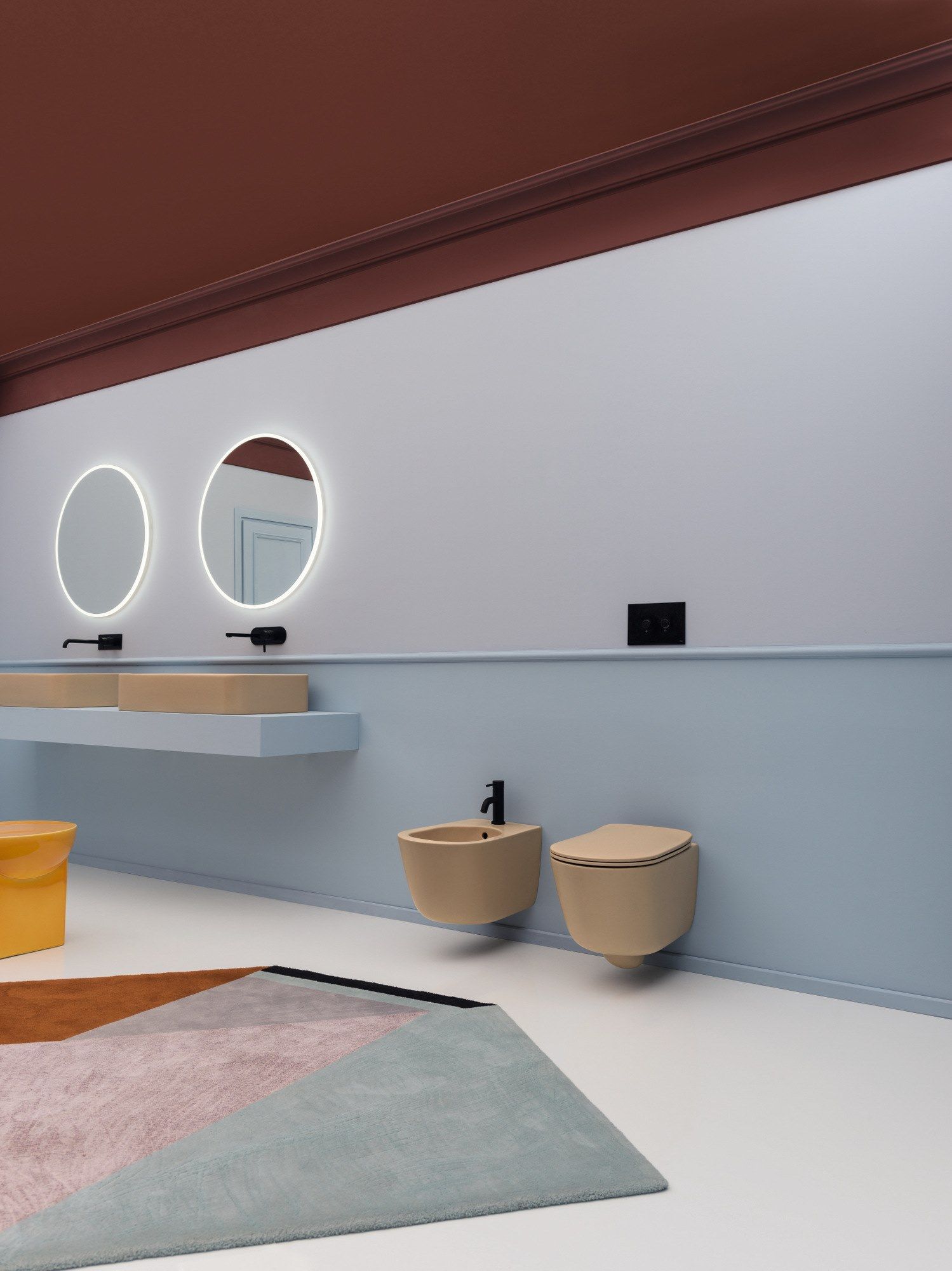 Керамический подвесной туалет Axa Eva ARCH-00098638 - Вид №4