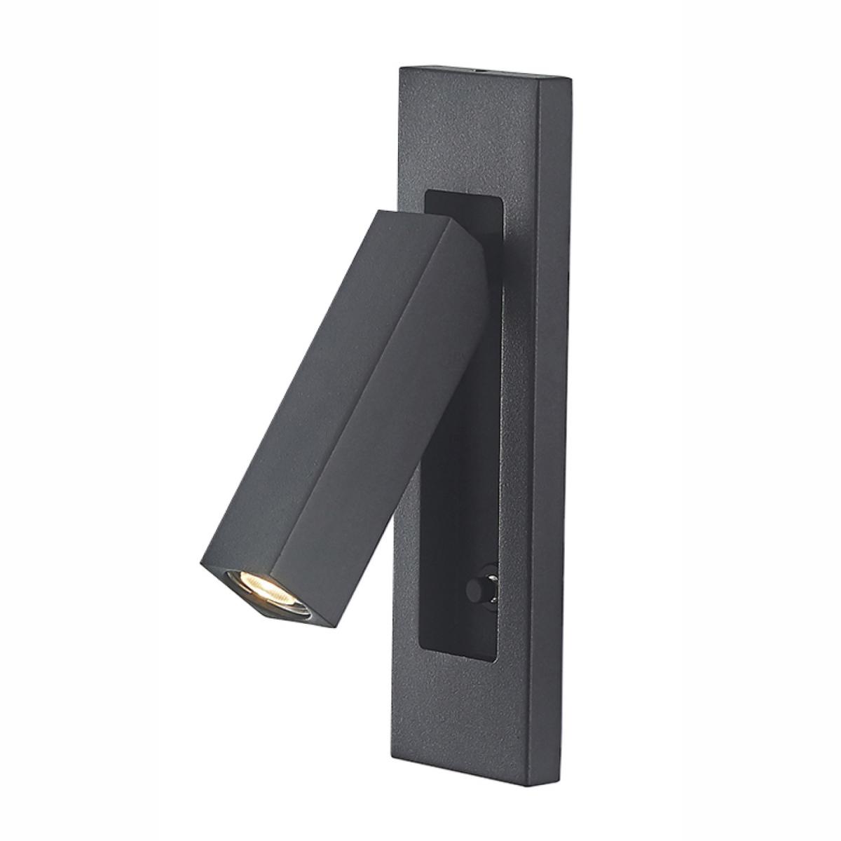 084705 Бра регулируемое черное Mantra Gokova 