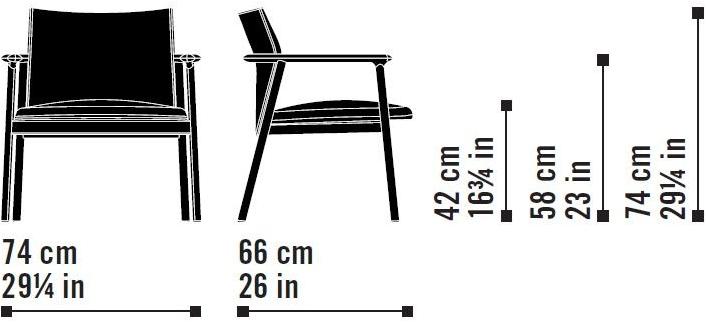 Very Wood Мягкое кресло с подлокотниками Lord sun-id-1460356 - Вид №3