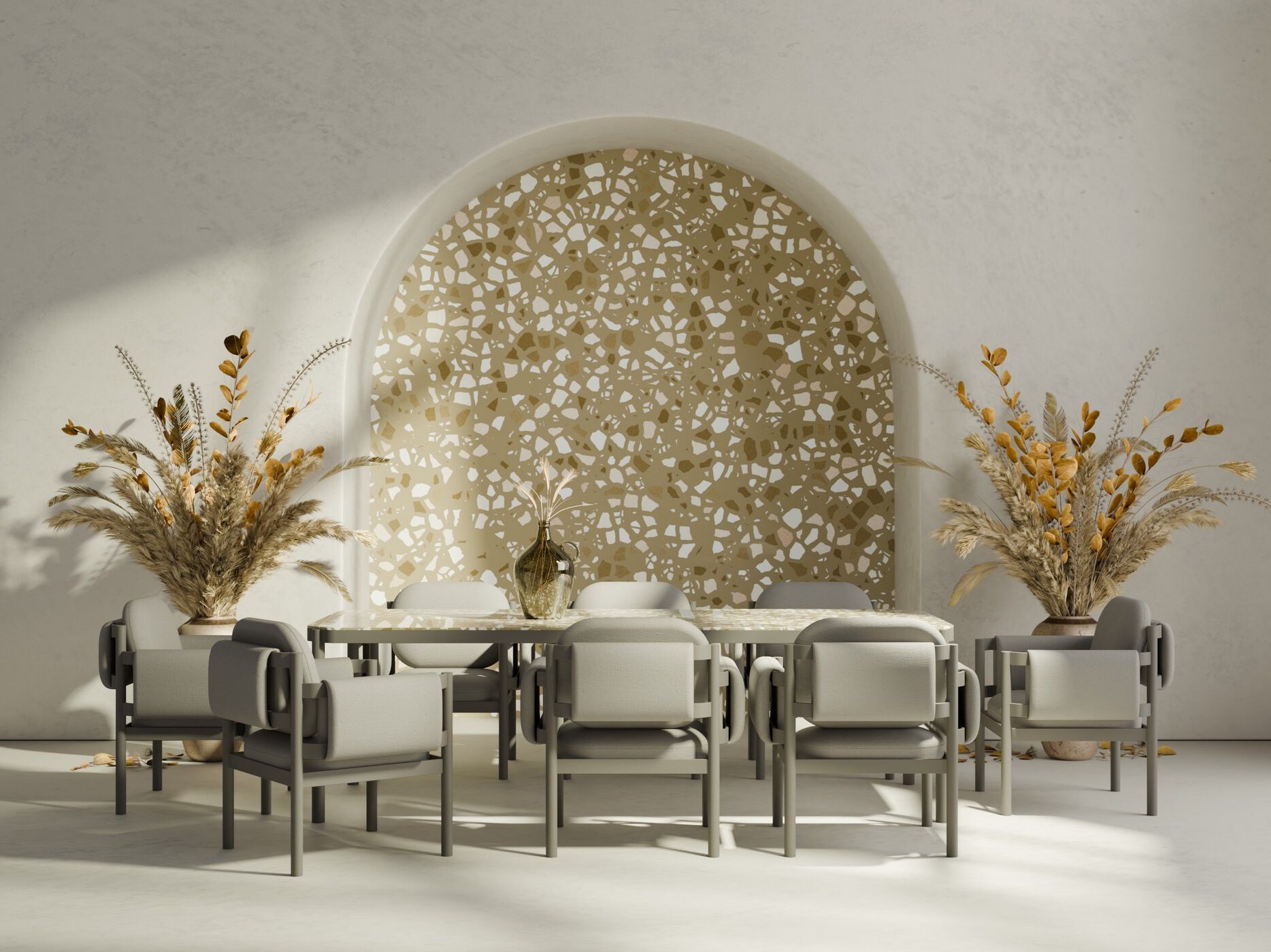 Алюминиевый прямоугольный садовый стол Joyf Tropic ARCH-00096611 - Вид №4