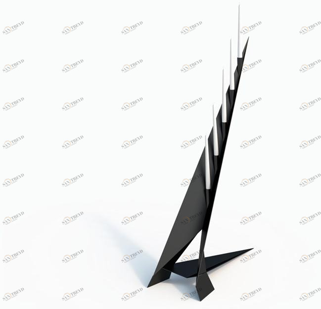 Arpe studio Подсвечник из стали с порошковым покрытием  Clf 