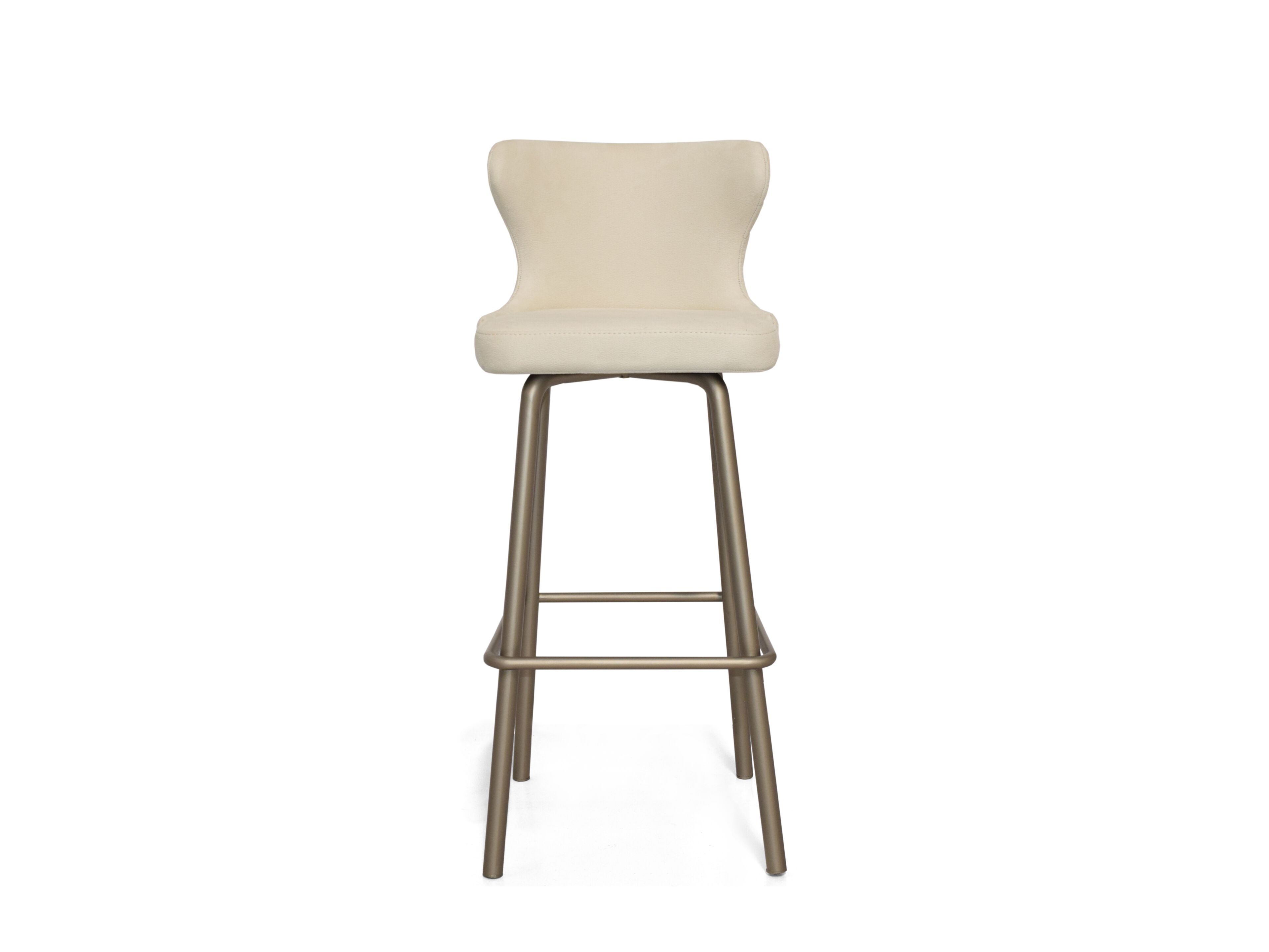 Высокий тканевый стул с подставкой для ног ABLE TEATRO ARCH-00022622 - Вид №1