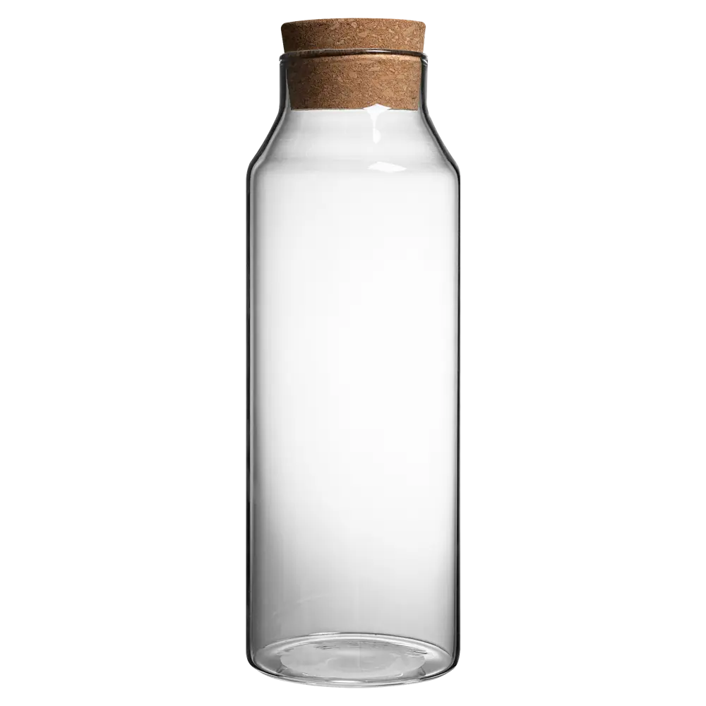 Бутылка Vidage 1 л стекло цвет прозрачный STLM-2140479 - Вид №1