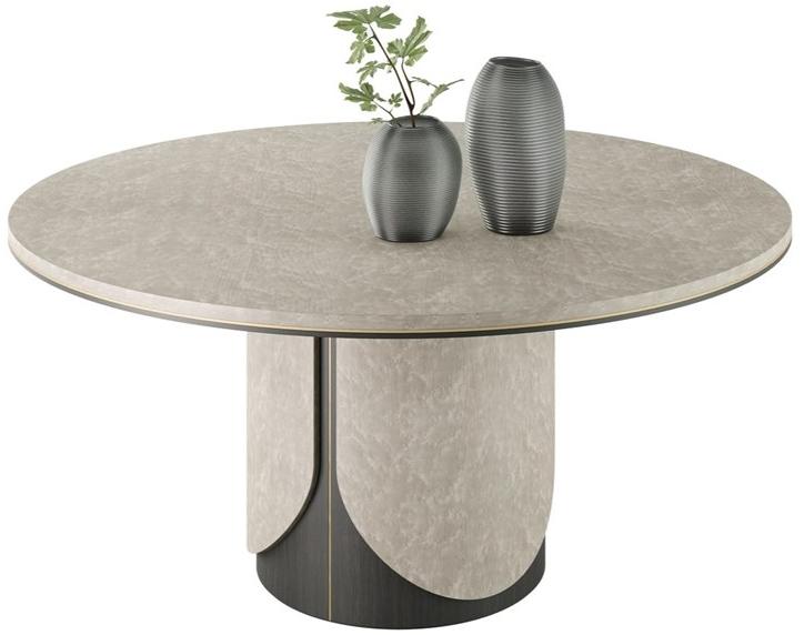 FRATO Круглый обеденный стол из дерева  Ffu130019aaa  - Вид №1