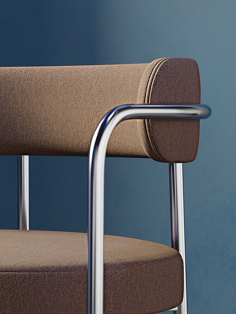 Мягкий тканевый стул с подлокотниками JOB’S Giotto ARCH-00038395 - Вид №7