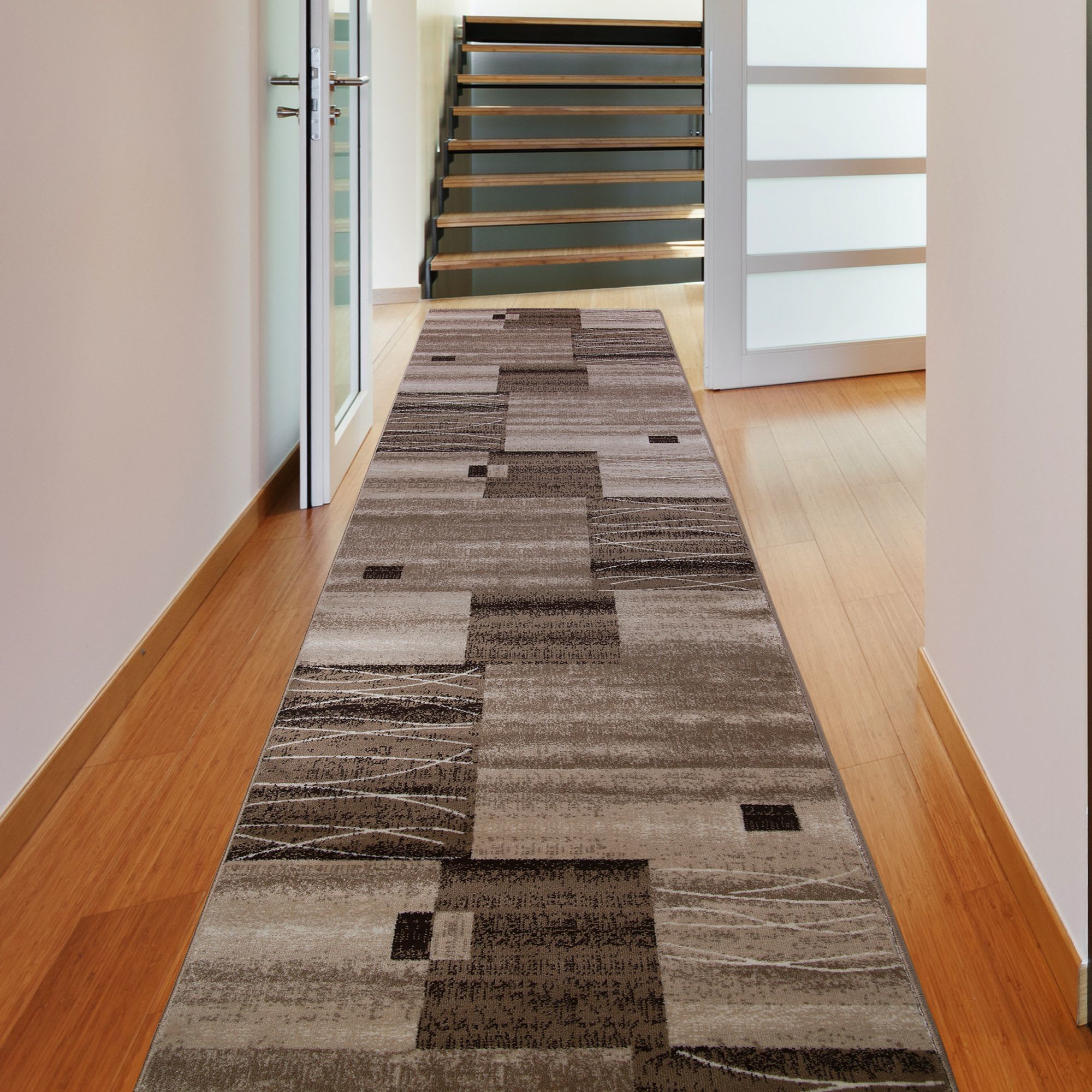 18160272 Дорожка ковровая «Орнамент» полипропилен 1.5 м цвет бежевый Santreyd  - Вид №4