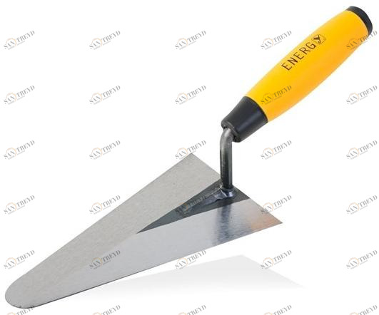 GAMMA PENNELLI Кельма с круглым наконечником и резиновой ручкой Accessori sun-id-1460522