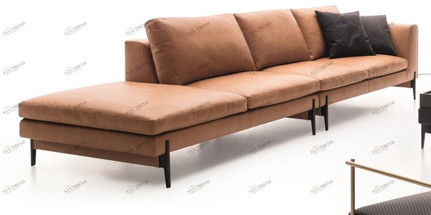 Ditre Italia 3-х местный кожаный диван Kim sun-id-1501462