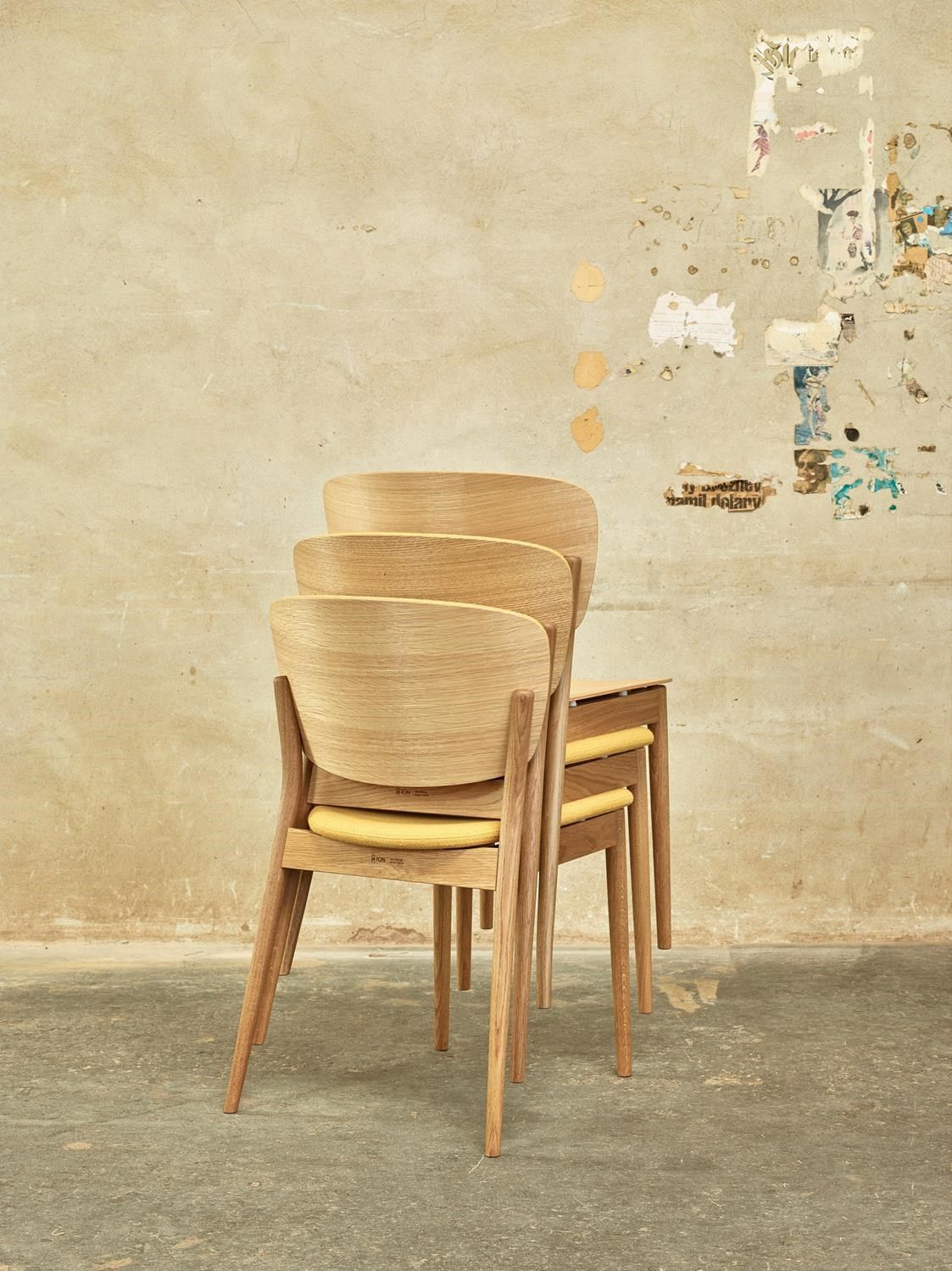 Деревянный мягкий штабелируемый стул TON VALENCIA 313 382 ARCH-00132431 - Вид №7