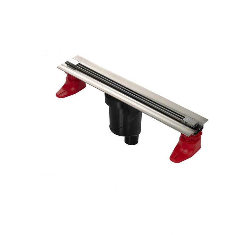 90046818 Желоб Super Slim 500 хром глянец S-сифон D50/105 H50 вертикальный STLM-0093988 BERGES