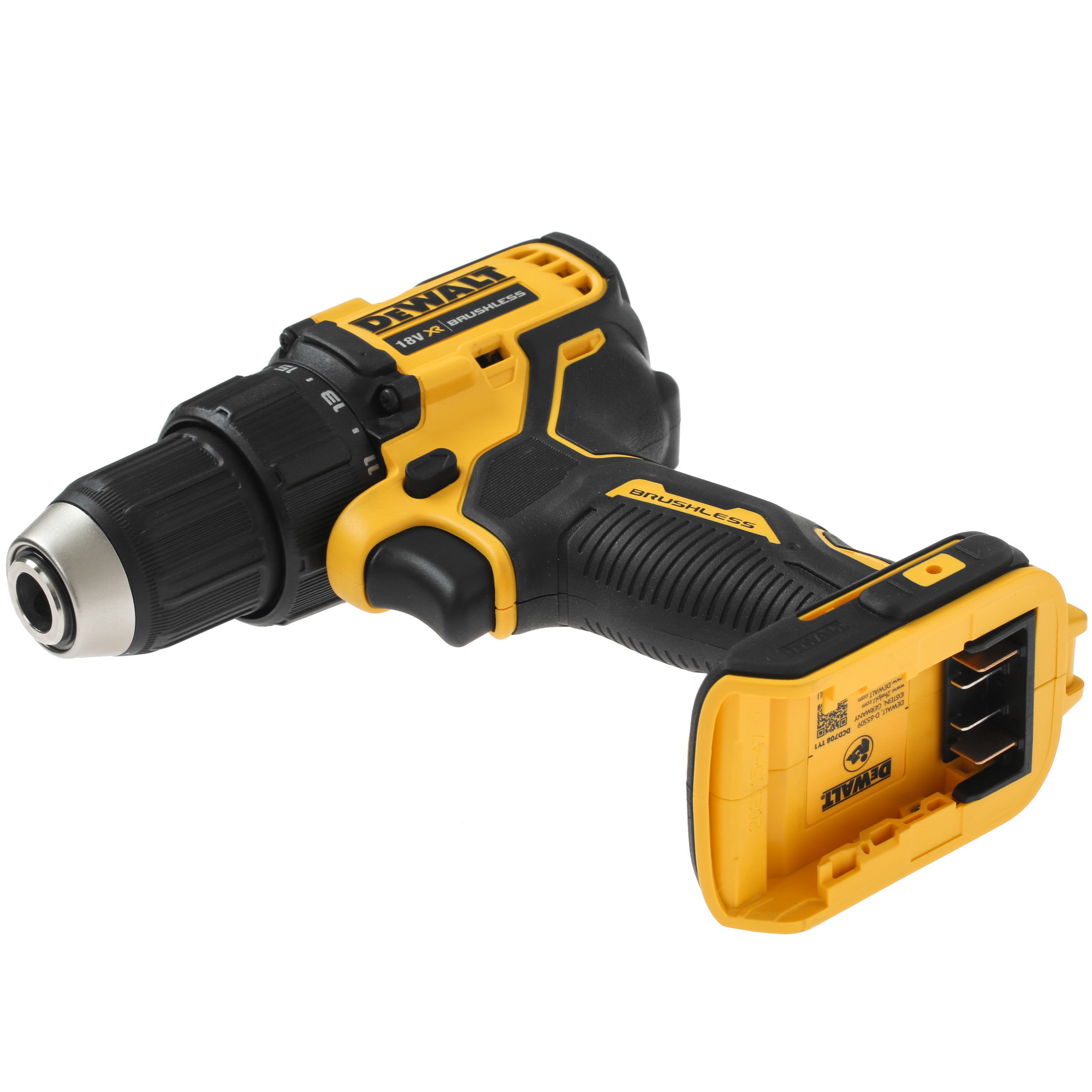 Дрель-шуруповерт DeWalt DCD708N-XJ XR FLEXVOLТ 18/54V  , Без ЗУ, Без АКБ 5344671 STDN-0128443 - Вид №4