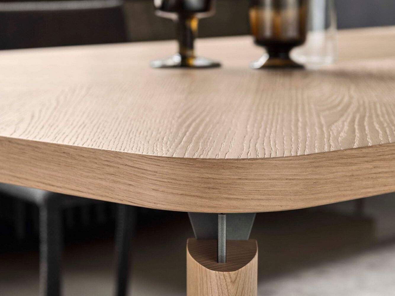 Деревянный прямоугольный стол Alf DaFrè FYRA ARCH-00053224 - Вид №8