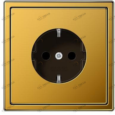 JUNG Электрическая розетка в золоте Ls 990 sun-id-1405559