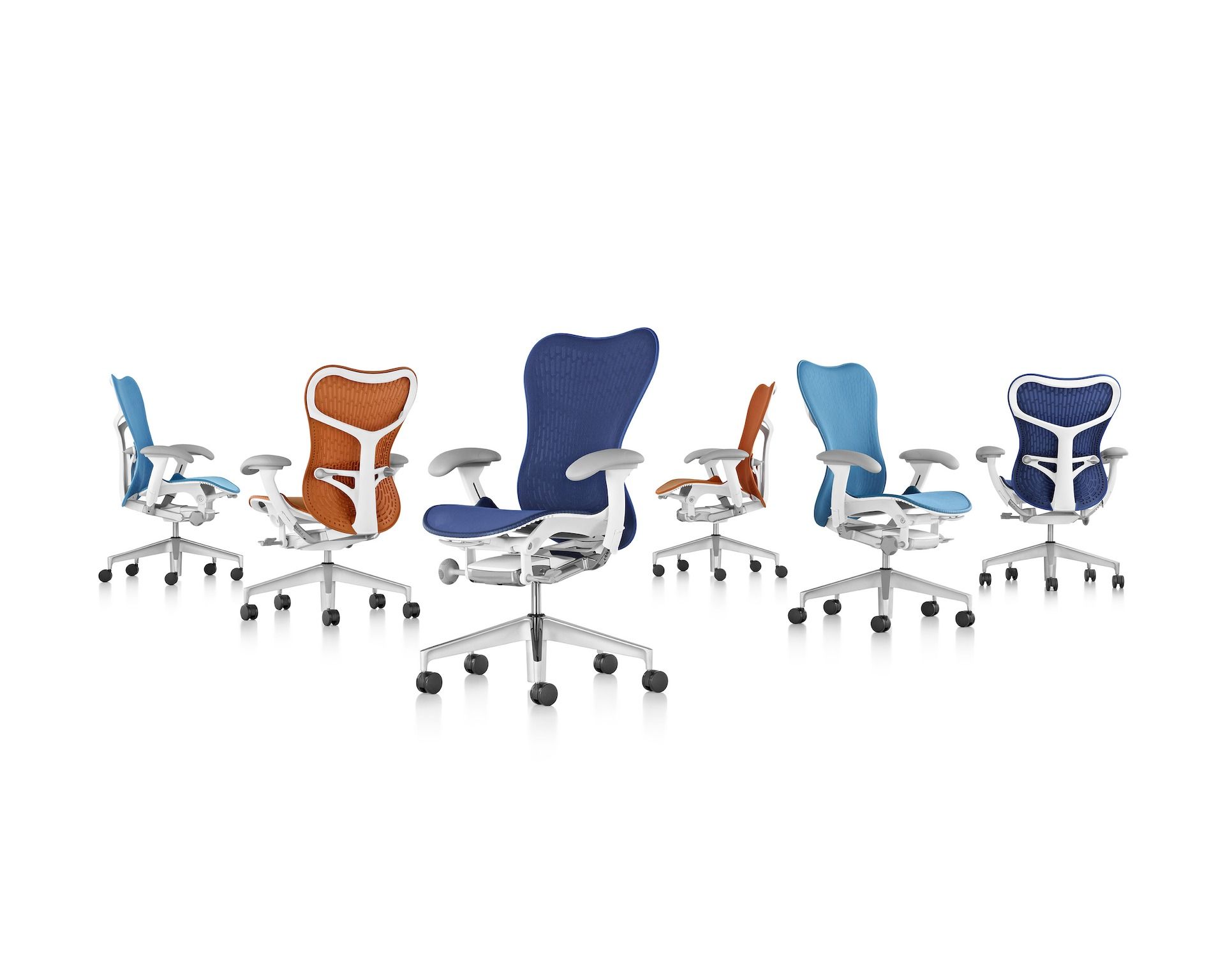 Triflex полимер поворотный эргономичный офисный стул Herman Miller Mirra 2 ARCH-00071795 - Вид №19