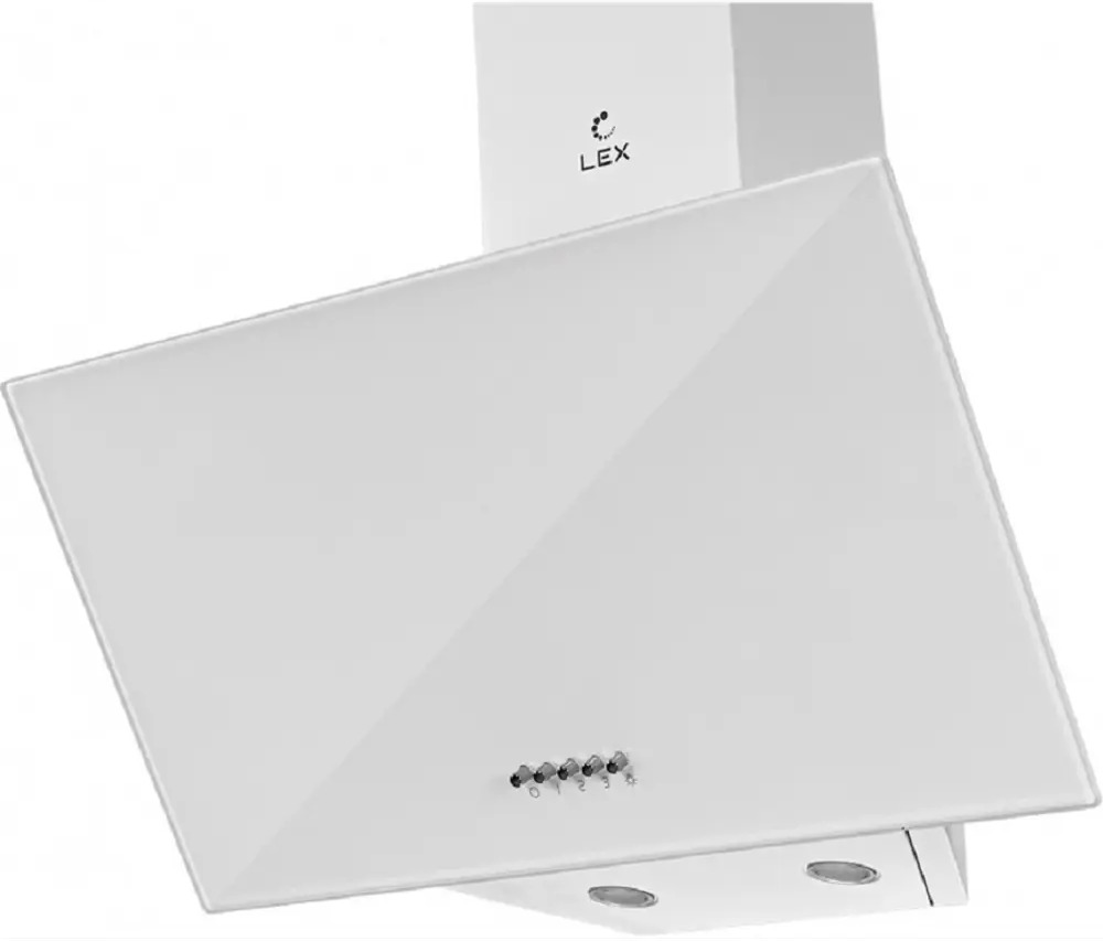 91618842 Наклонная вытяжка Lex TRFE000004 59.5 см цвет белый STLM-0882210