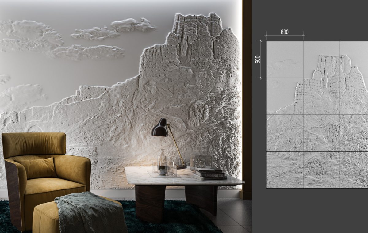 B-24 AMBERD LAB.Space Барельеф B-24-1