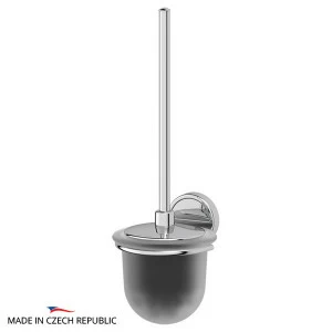 Ерш с крышкой настенный стекло FBS (Чехия) LUX 057