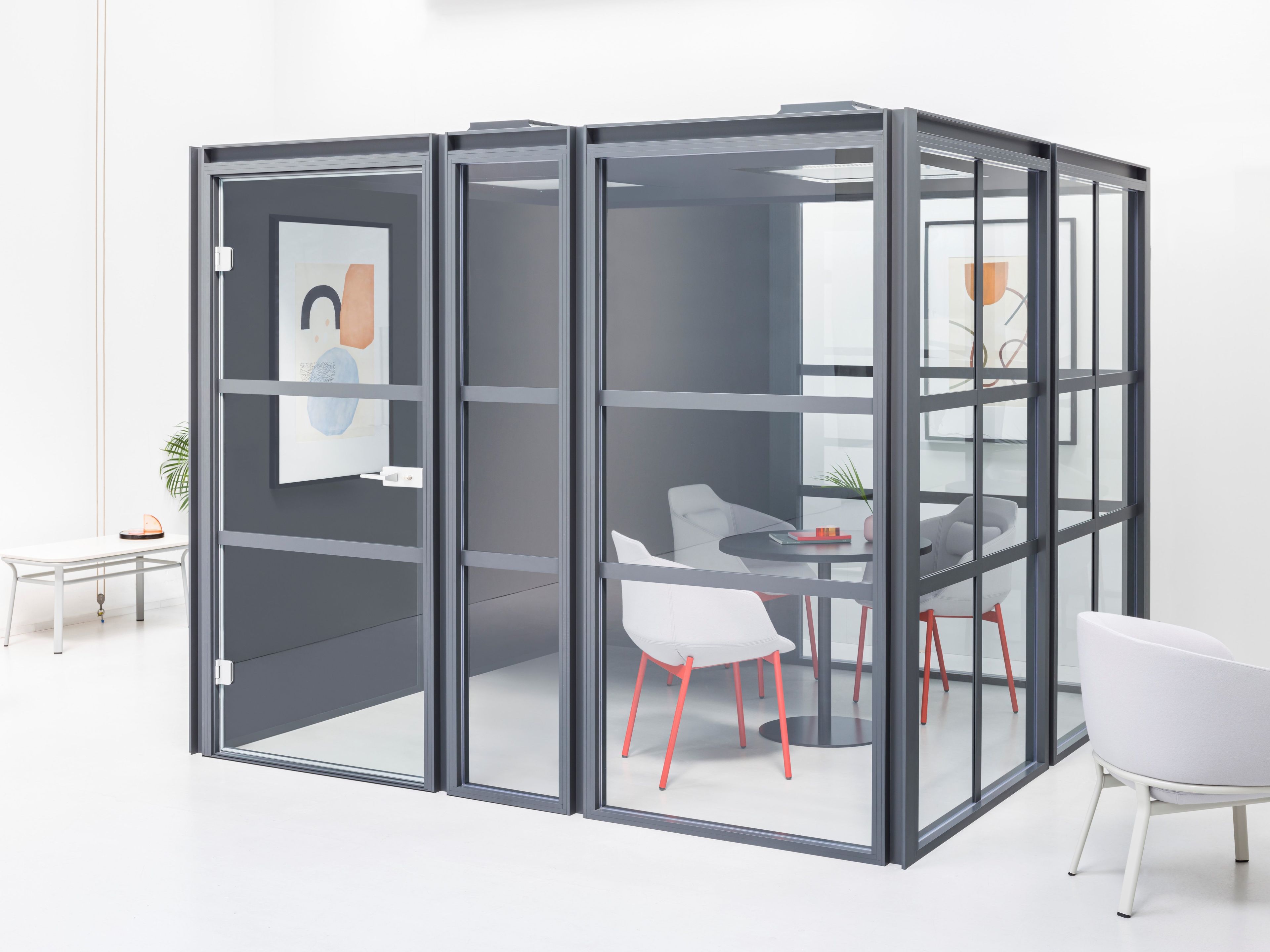 Акустическая офисная кабина со встроенным освещением MDD ARCH-00061241