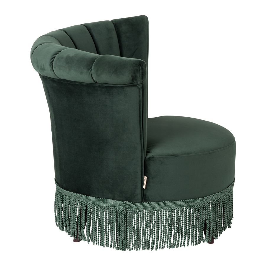 Кресло Flair темно-зеленое Dutchbone 3100051 - Вид №4