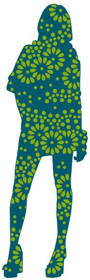 CONCEPTUWALL Клейкое украшение из нетканого материала Silhouettes sun-id-1385645 - Вид №1