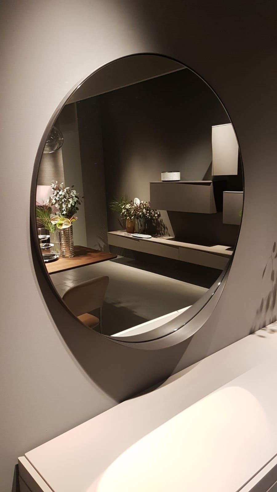 Овальное напольное зеркало в рамке EmmeBi ANJA ARCH-00078290 - Вид №5