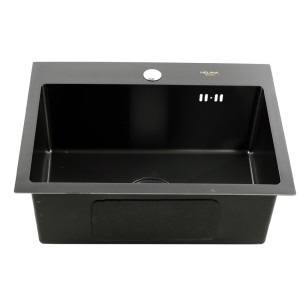Мойка H5138BF MELANA ProfLine 3,0/200 ГРАФИТ врезная прямоугольная H5138BF