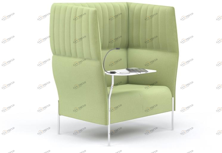 ESTEL GROUP Мягкое кресло из ткани с высокой спинкой Dolly sun-id-1471007