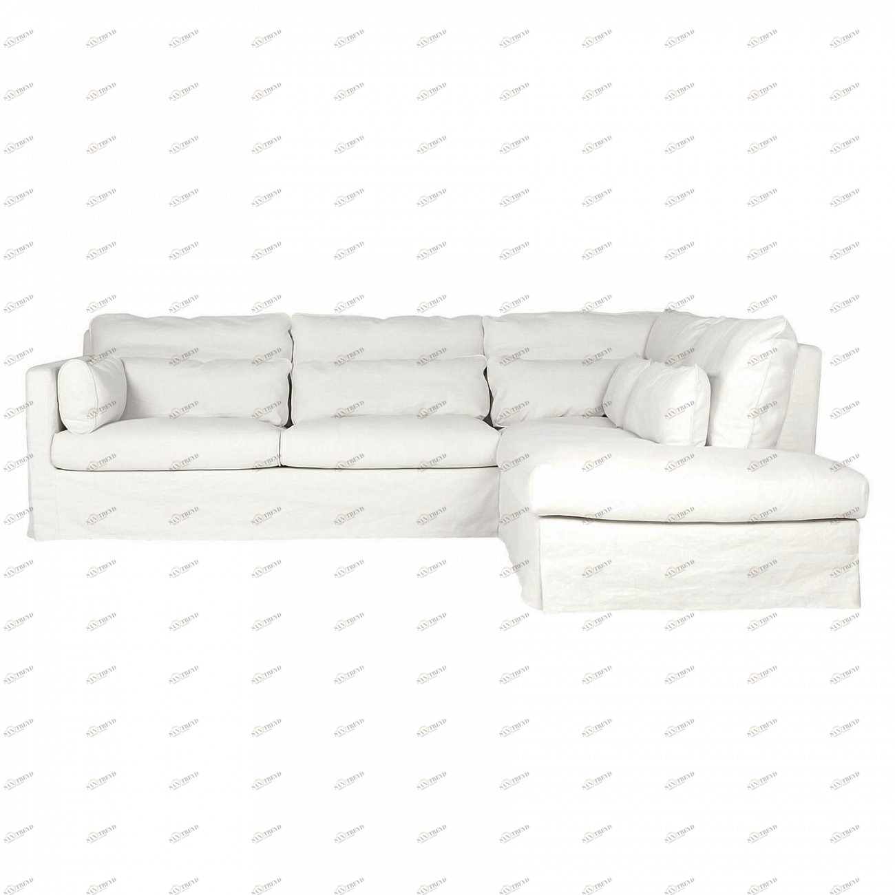 Диван Sara угловой белый SITS ДИЗАЙНЕРСКИЕ, SARA 192330 Белый 