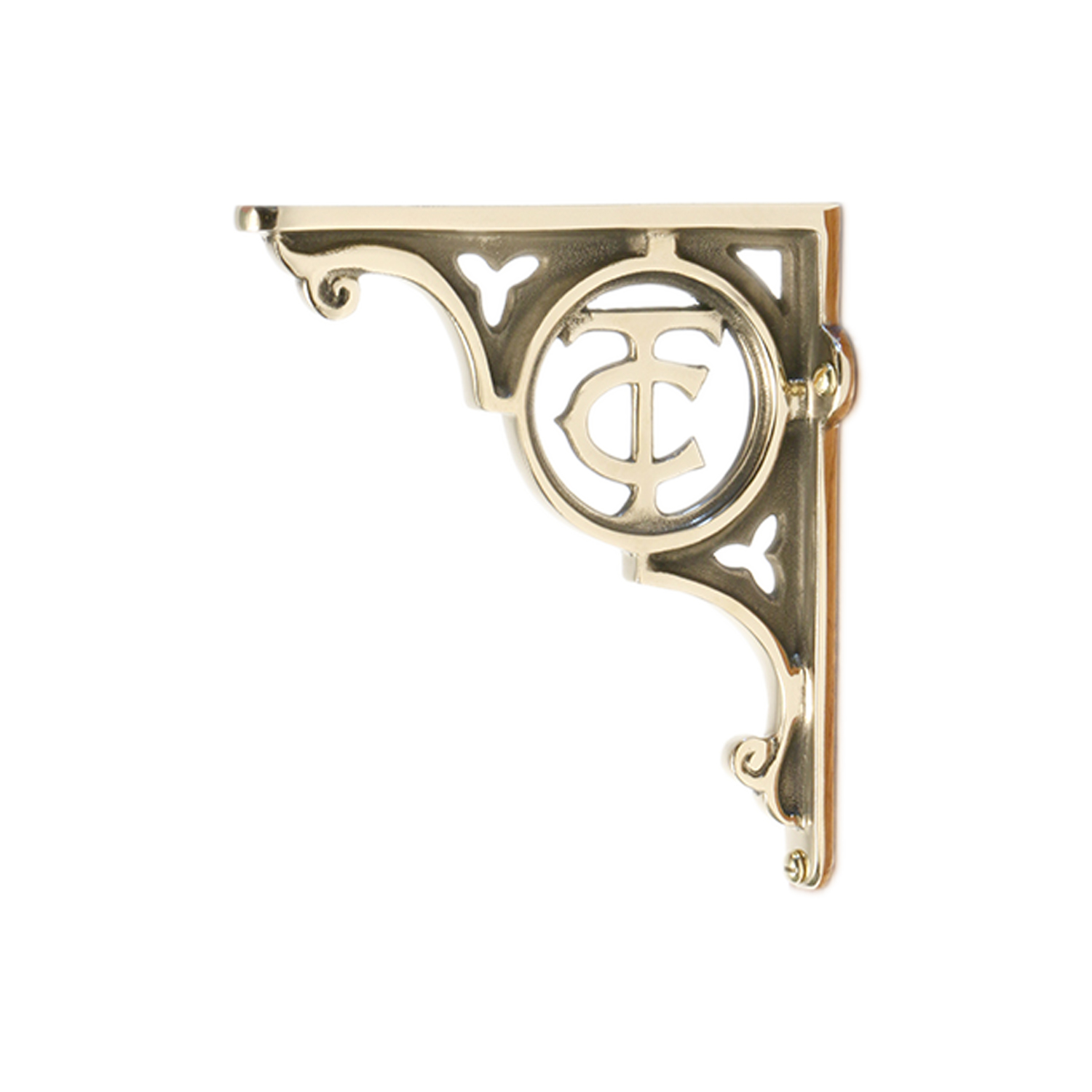 TC400CR736PB Полированные маленькие кронштейны Thomas Crapper  - Вид №1