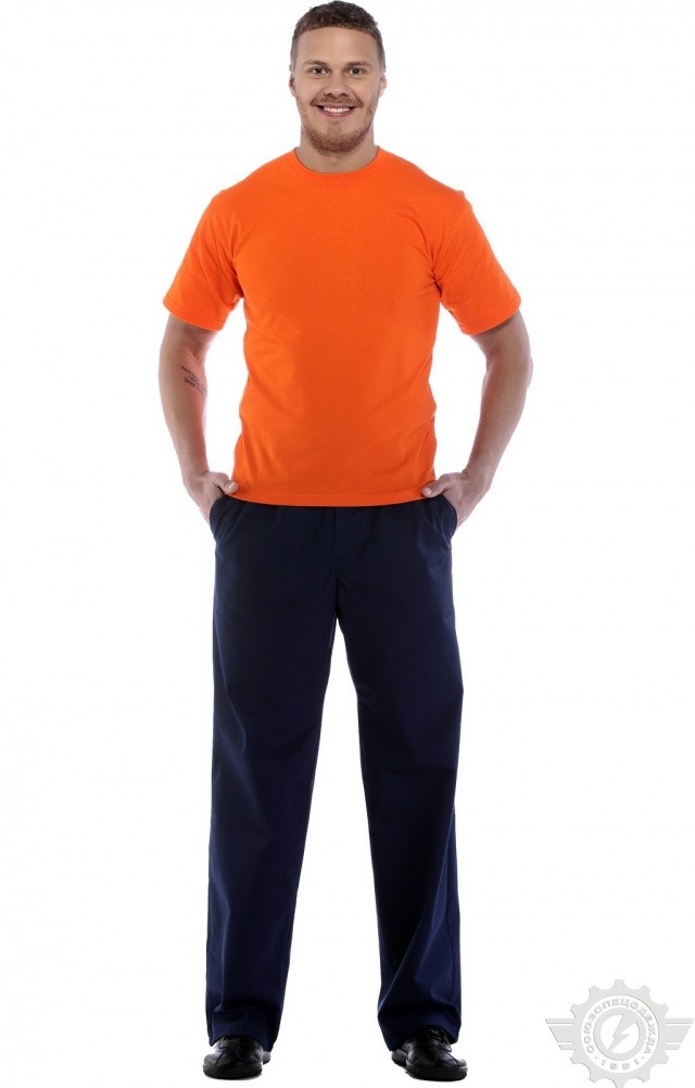 4958206 Футболка оранжевая  Одежда для официантов  размер 2XL (52-54) Спецодежда  - Вид №8