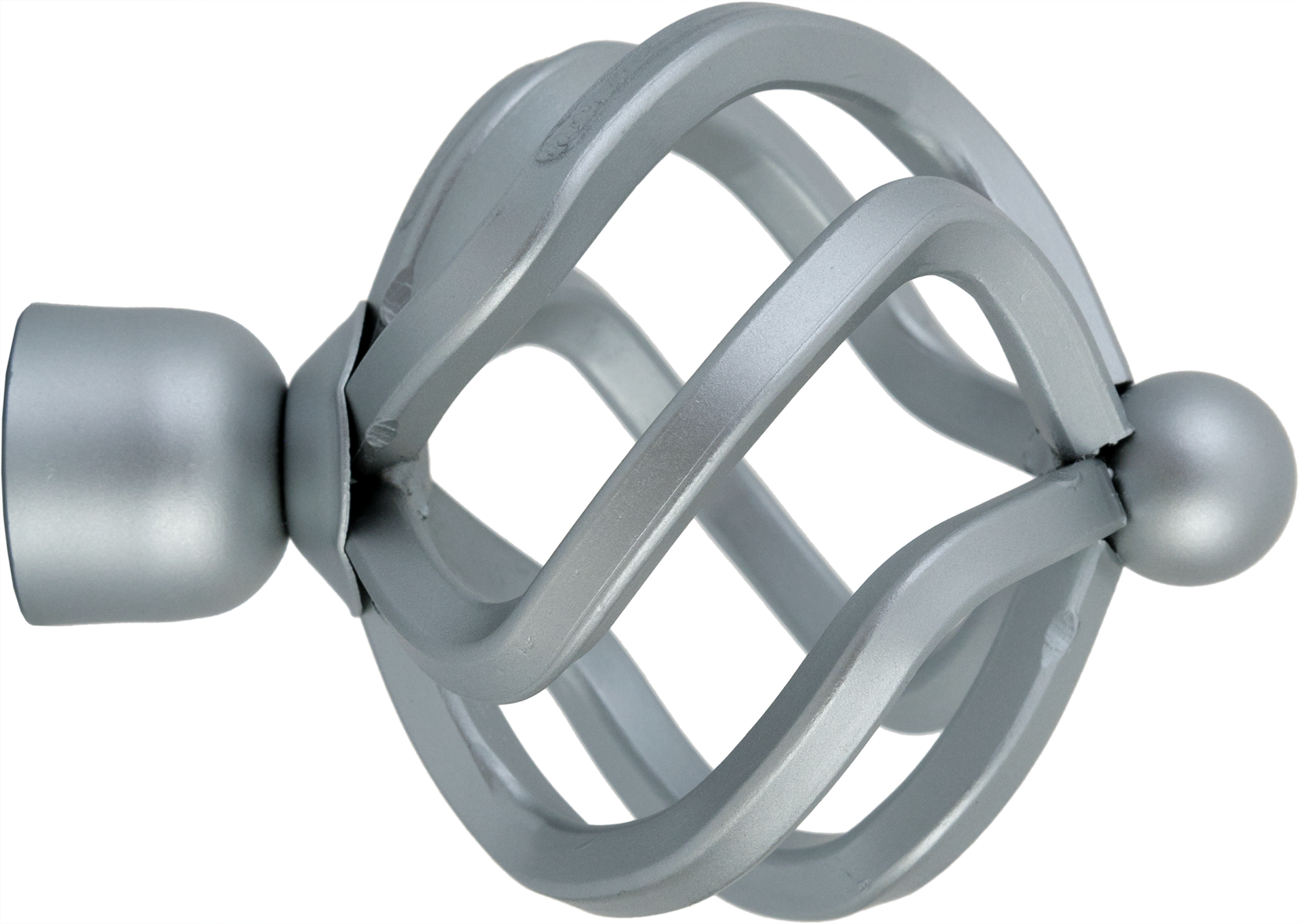 ORBIS Глобус — декоративный наконечник для карнизов серебристого цвета 86015669 STLM-0066209
