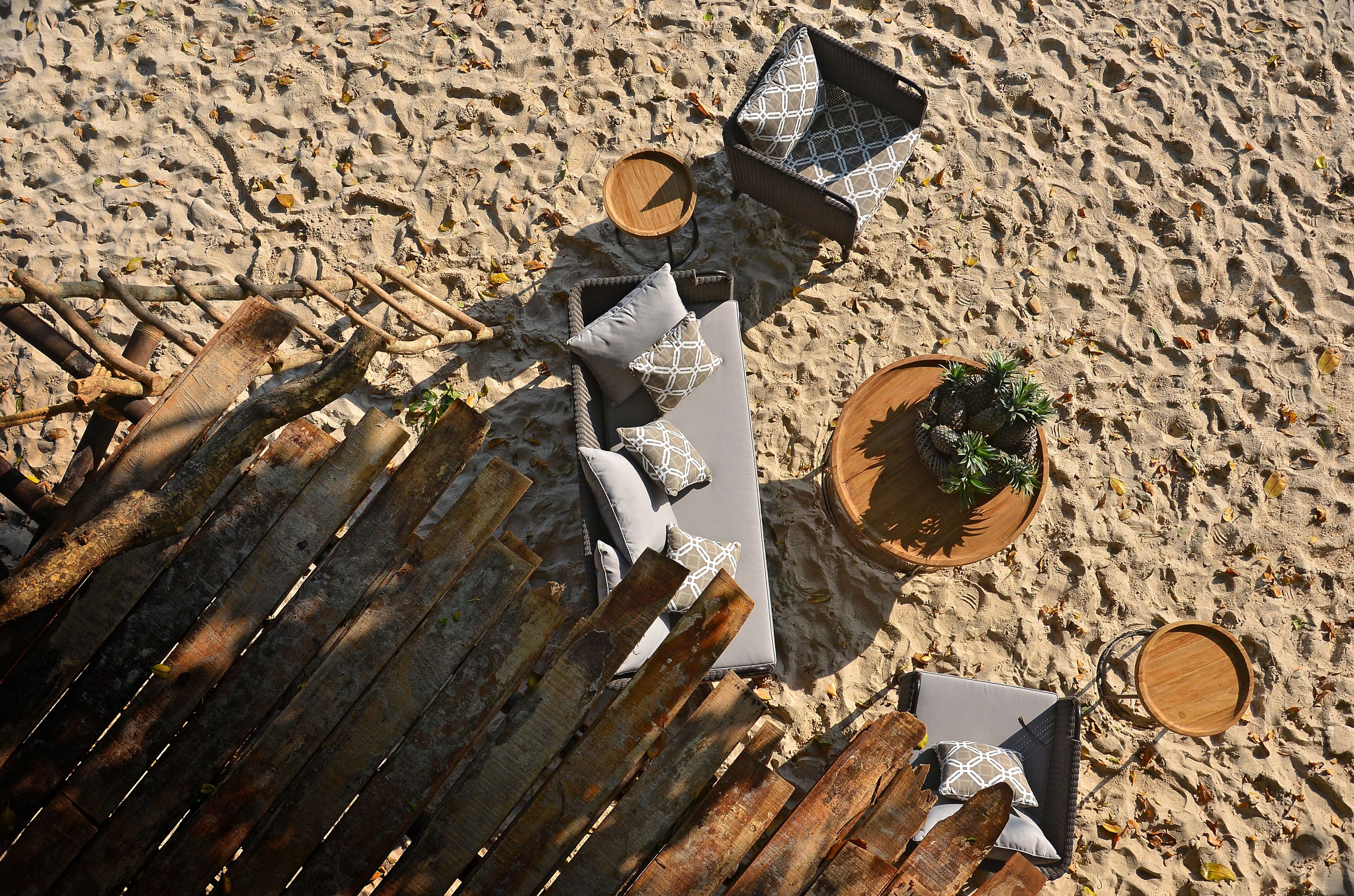 Круглый стол из тикового дерева cbdesign Island ARCH-00094412 - Вид №4