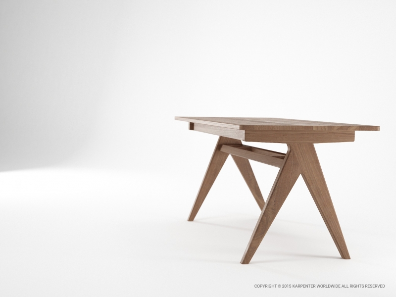 550_1113 Стол обеденный прямоугольный 160 Karpenter TRIBUTE - Вид №2