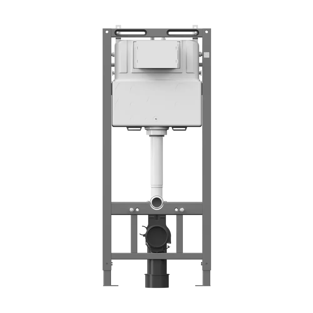 Комплект инсталляции AM.PM Tech с безободковым унитазом Moneron клавиша AM.PM Tech L хром STLM-2018227 - Вид №2