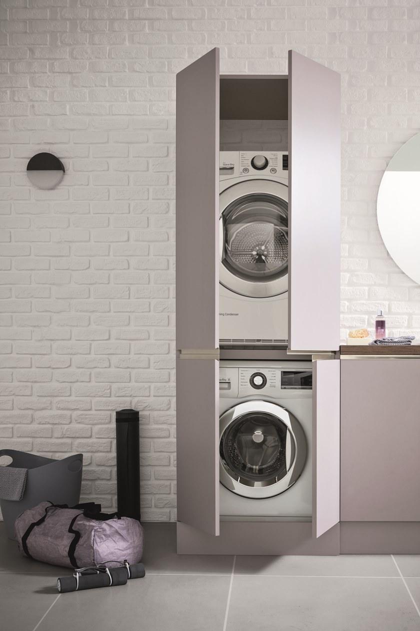 ARBLU Постирочный шкаф с раковиной для стиральной машины sun-id-1420836 - Вид №8