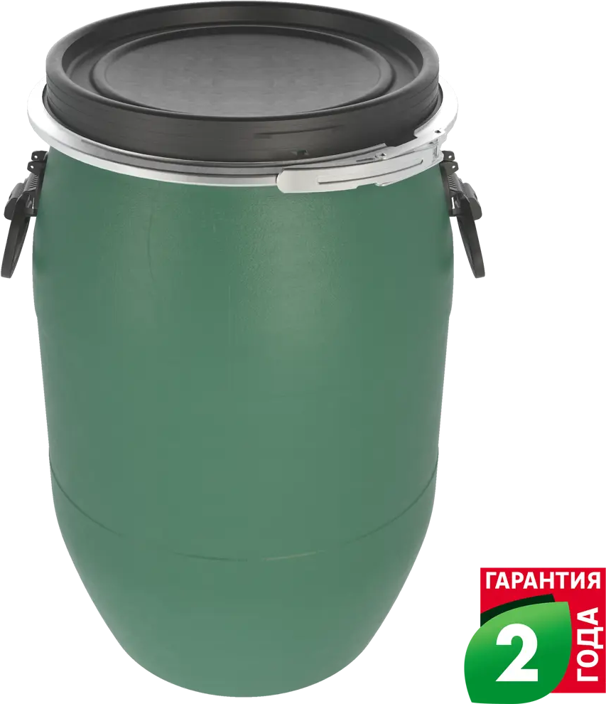 Бочка GEOLIA 65 литров с герметичной крышкой для хранения жидкостей и сыпучих продуктов 86990066
