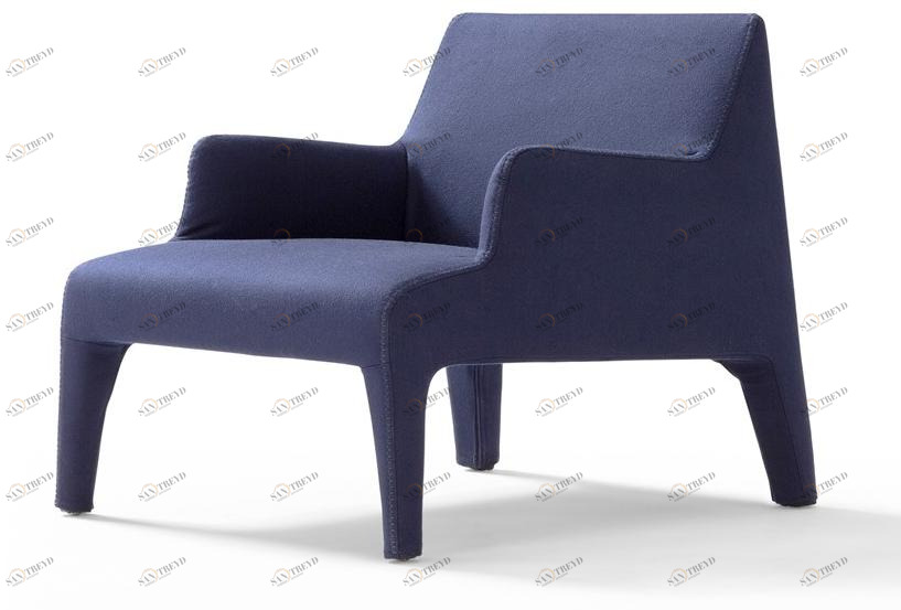 AMURA Кресло из ткани с подлокотниками  Am034.010 