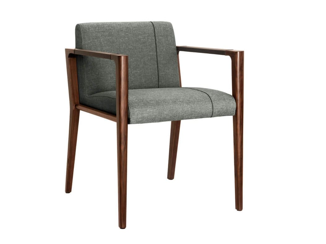 Тканевый стул с подлокотниками HC28 maison Pianpian ARCH-00069387 - Вид №1