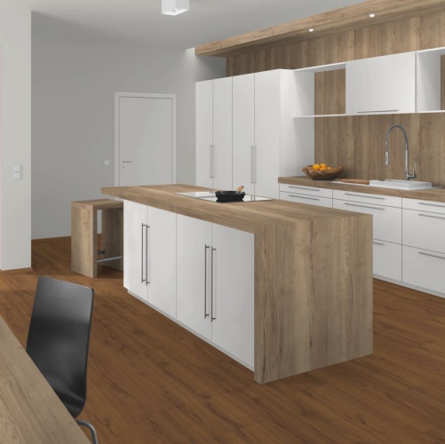 Пробка EGGER Cork+ Дикий Коньяк (Гладкая) 1292х245 мм 1201400011 - Вид №2