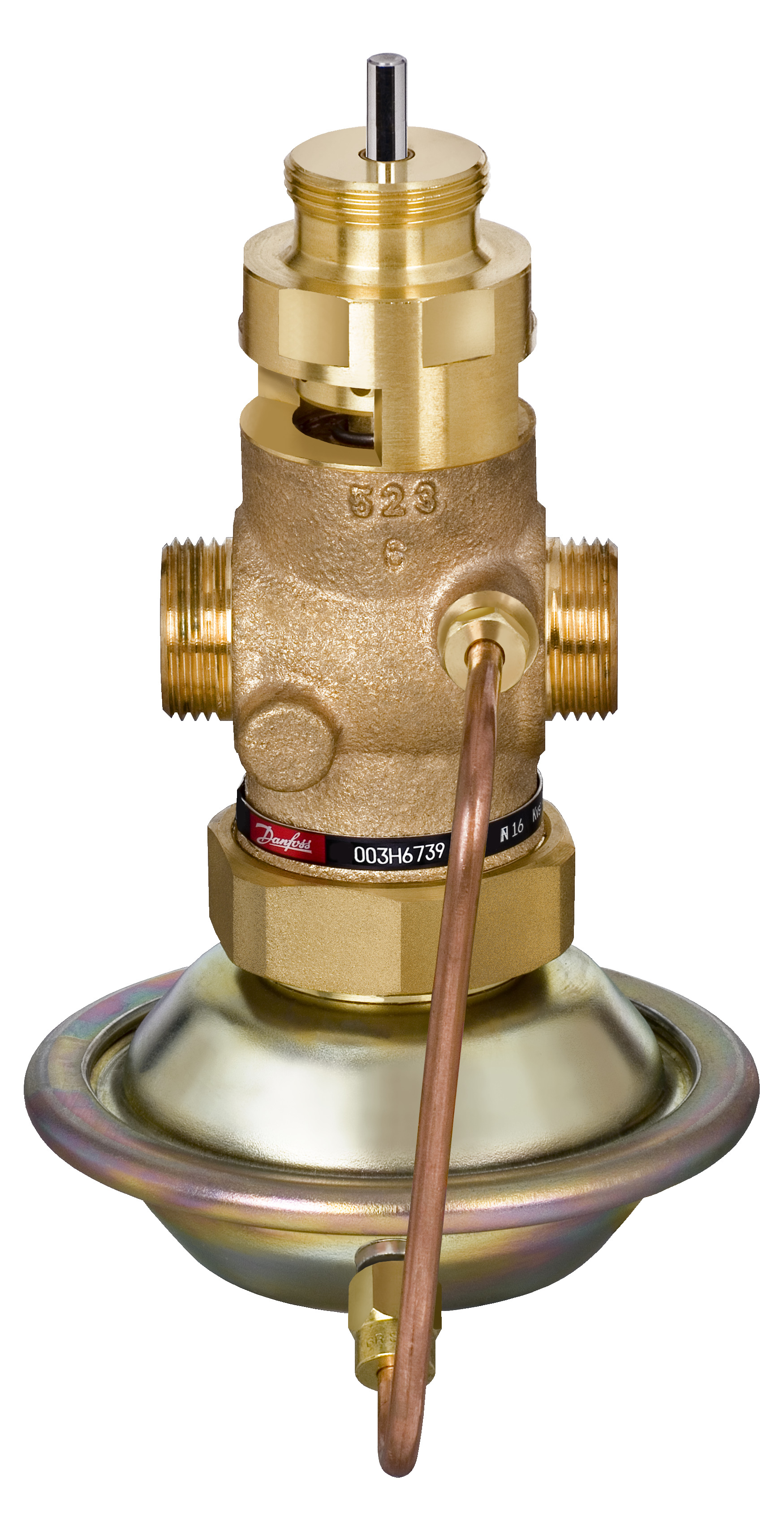 Danfoss Клапан регулирующий комбинированный AVQM с наружной резьбой или фланцевый Комб. р-рAVQM PN16 15/0,4//0,2/резьб. 003H6733  - Вид №19