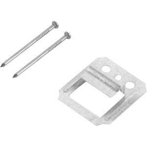 Кляймеры оцинкованные №3.5 (с гвоздями), 100 шт.