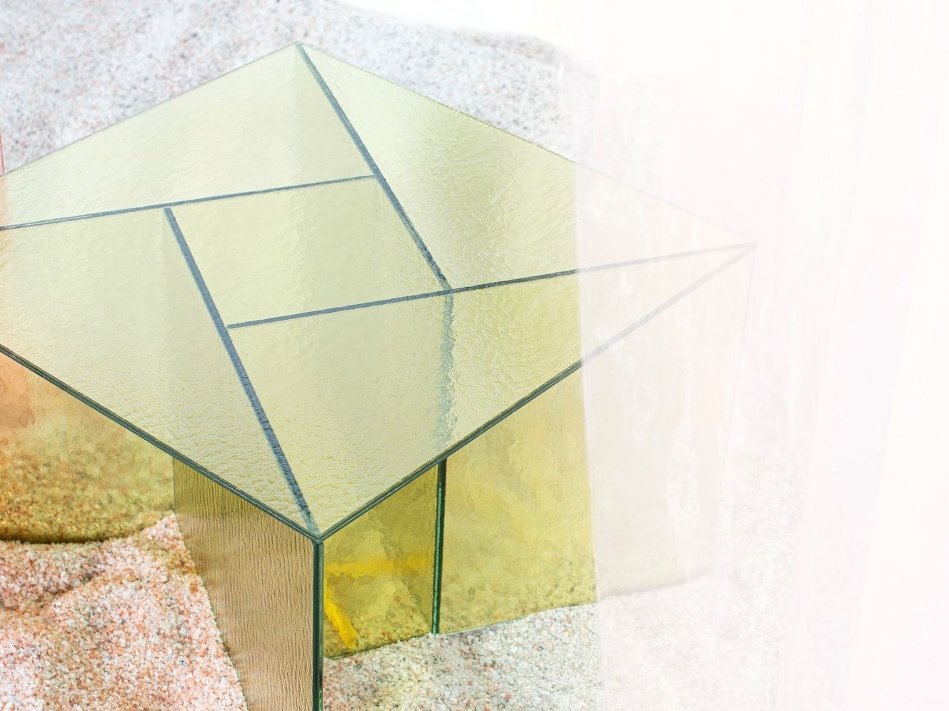 Квадратный стеклянный журнальный столик In Stock Pulpo ARCH-00138600 - Вид №2