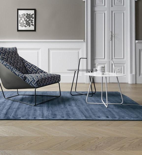 Bonaldo Круглый светлый стол из крашеного металла sun-id-1355797 - Вид №1