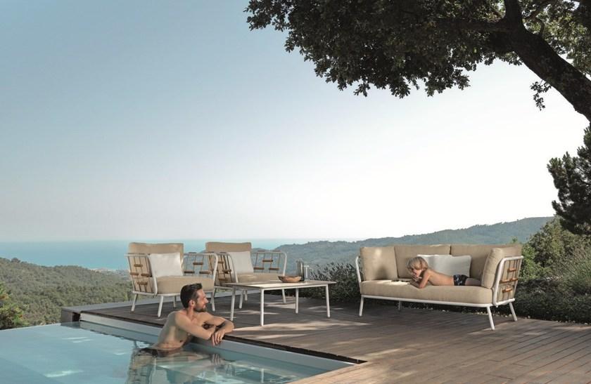 Talenti Прямоугольный столик для сада из бетона Soho Sotc - Вид №2