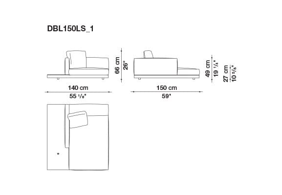 Кожаный диван B&B Italia док ARCH-00106863 - Вид №126