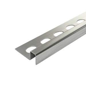 Профиль окантовочный Alprofi 270 см ПК 11-10НС.2700.001 нержавеющая сталь цвет серый