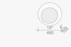 Lema Круглое зеркало в раме sun-id-1408974 - Вид №4